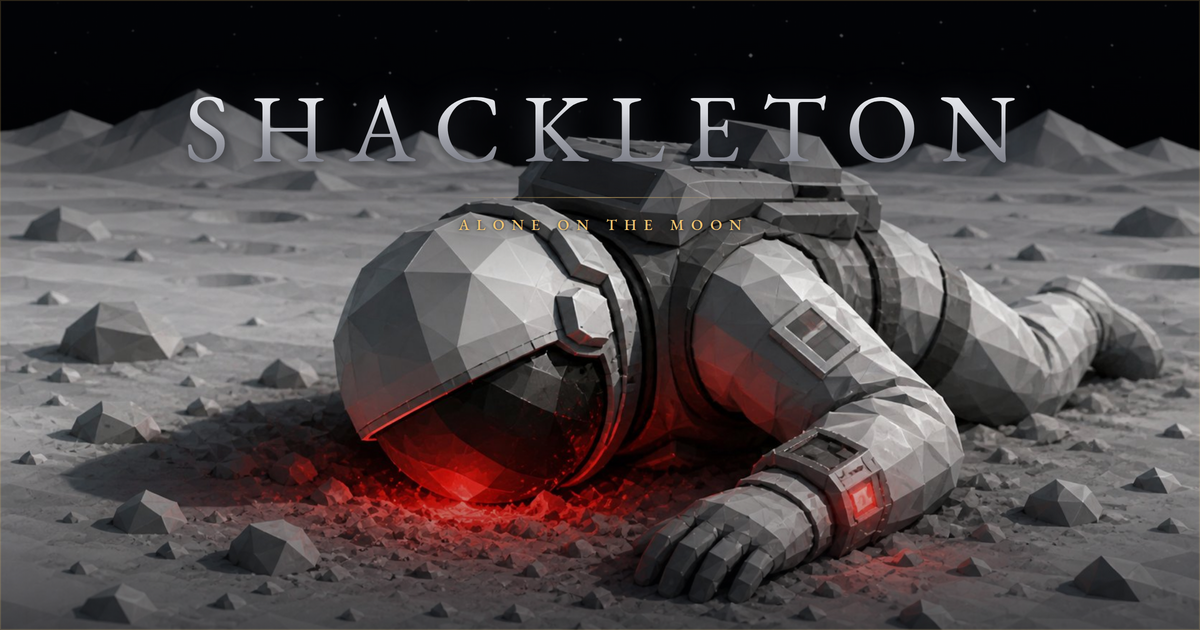 Shackleton — a quiet lunar exploration game